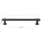 Gliderite Hardware 6-1/4 in. Center to Center Oil Rubbed Bronze Classic Euro Bar Pull - 4361-160-ORB 4361-160-ORB-1 - alternate 4